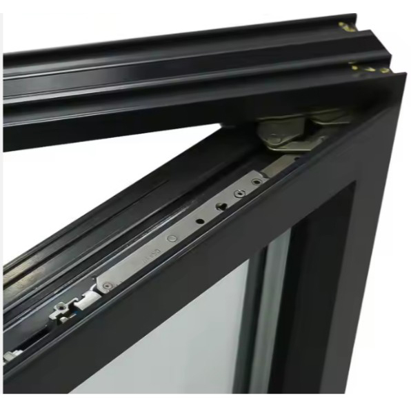 Hurricane Proof Wind Resistant Double Glass Aluminum Windows